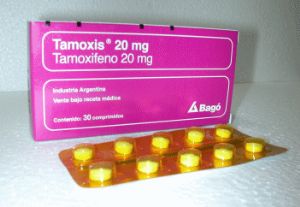 tamoxifeno en tabletas
