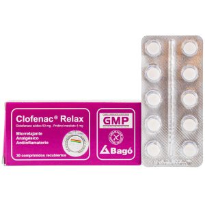 Clofenac Relax – Comprimidos