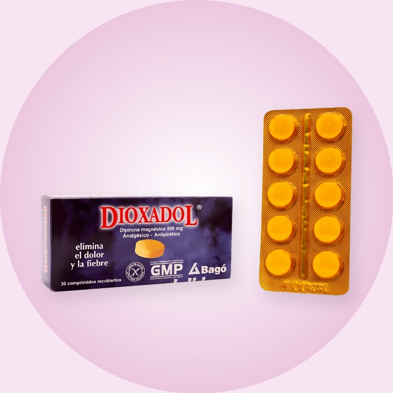 Dioxadol, primer medicamento